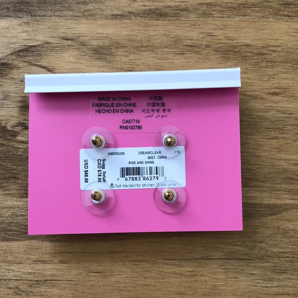 Kate Spade Rise & Shine Stud Earrings - Picture 3 of 5